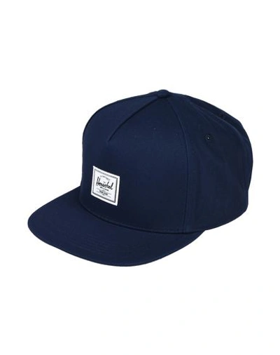 Shop Herschel Supply Co Hats In Dark Blue