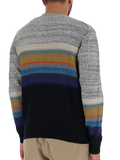 Shop Missoni Striped Chevron Sweater In Multi