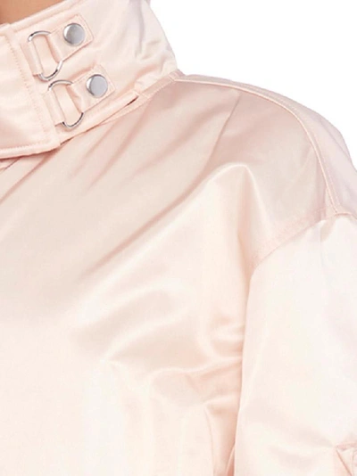 Shop Helmut Lang Panel Back Bomber Jacket In Pink
