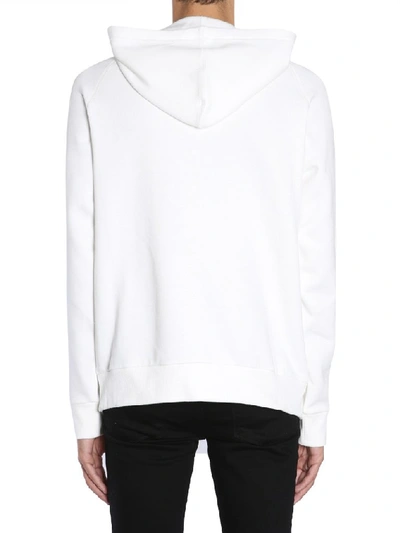 Shop Lanvin Someday Print Hoodie In White