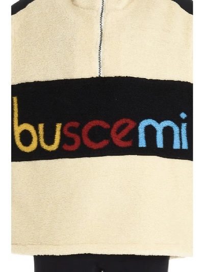 Shop Buscemi Logo Panelled Half In Multi