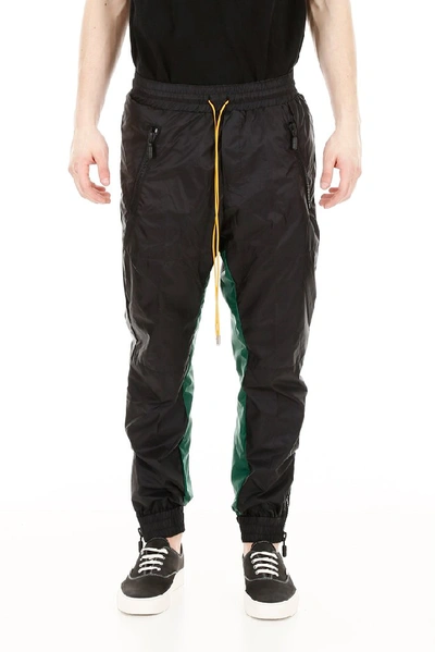 Shop Rhude Drawstring Jogging Pants In Multi