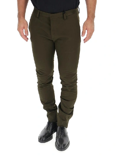 Shop Dsquared2 Slim Fit Pants In Green