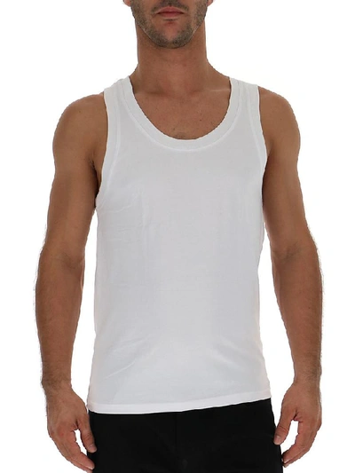 Shop Dolce & Gabbana Underwear Tank Singlet In White
