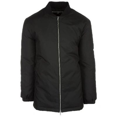 Shop Mcq By Alexander Mcqueen Mcq Alexander Mcqueen Zipped Bomber Jacket In Black