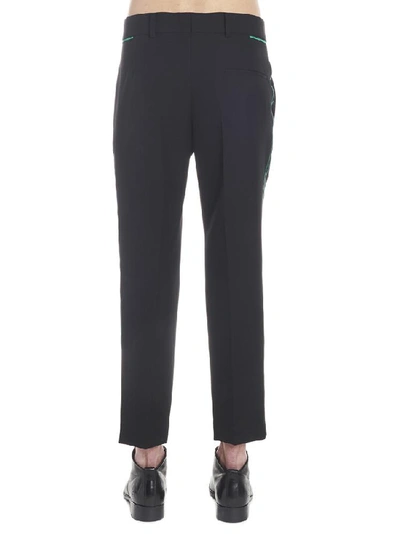 Shop Haider Ackermann Cropped Tailored Trousers In Black