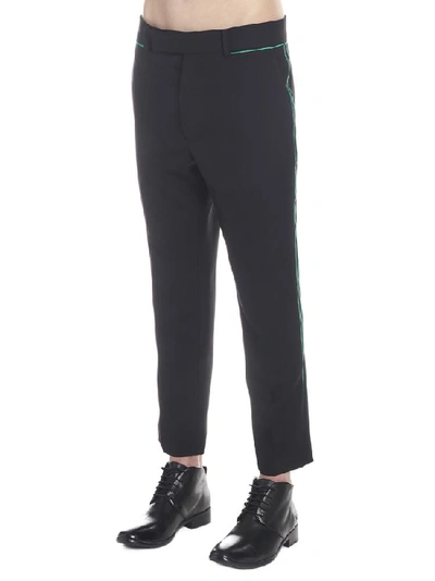 Shop Haider Ackermann Cropped Tailored Trousers In Black