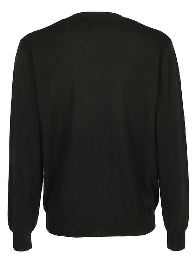 Shop Dsquared2 Icon Logo Knitted Jumper In Black