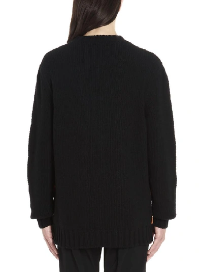 Shop Prada Geometric Jacquard Knitted Pullover In Multi