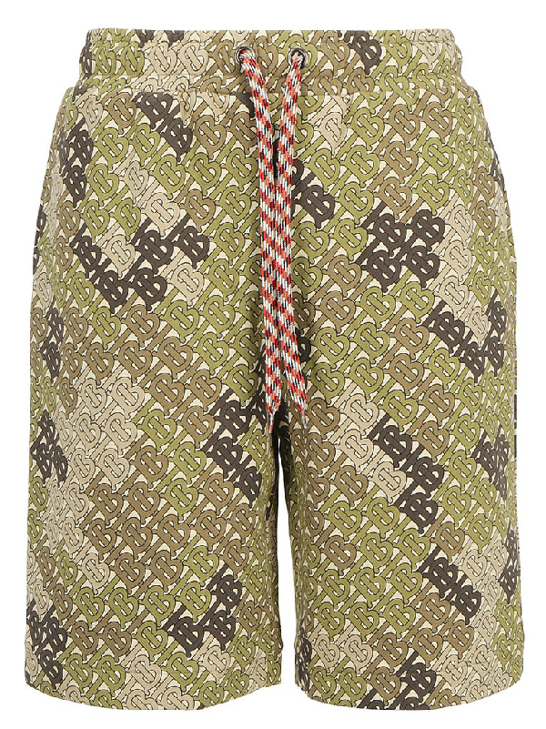 burberry monogram shorts