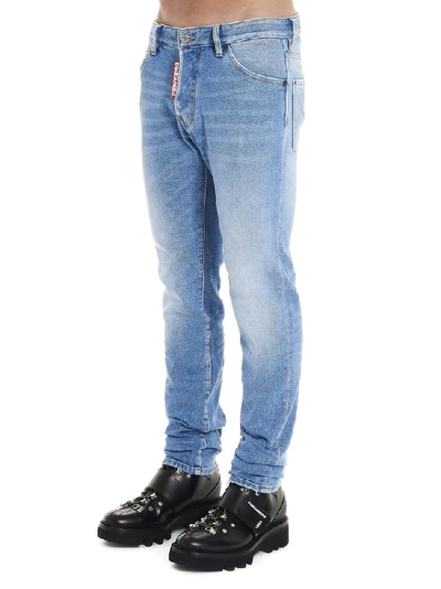 Shop Dsquared2 Cool Guy Slim Fit Jeans In Blue