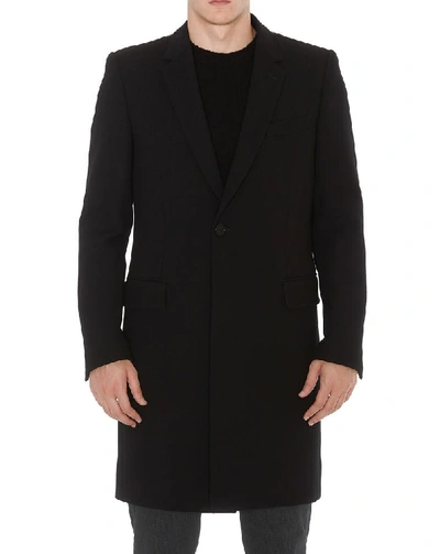 Shop Dolce & Gabbana Single Breasted Coat In Black