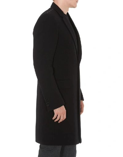 Shop Dolce & Gabbana Single Breasted Coat In Black