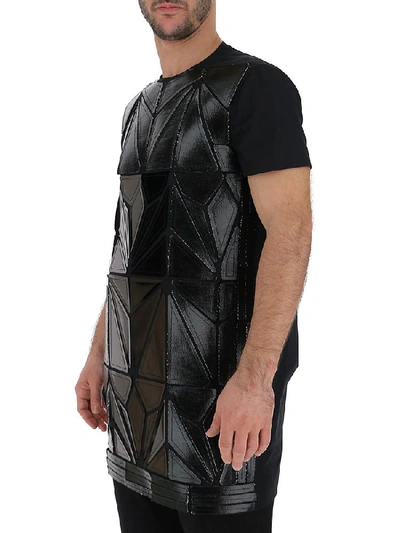 Shop Rick Owens Structured Geometric T In Black