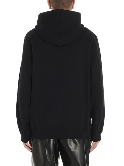 Shop Burberry Logo Print Hoodie In Black