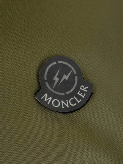 Shop Moncler Genius Moncler X Fragment Hiroshi Fujiwara Raptor Bomber Jacket In Green