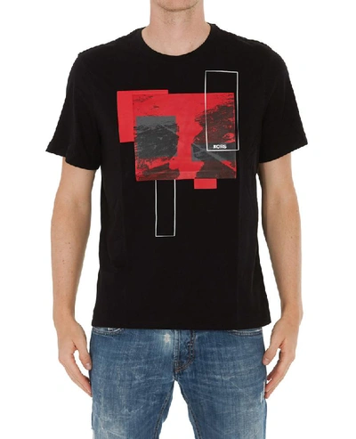 Shop Michael Michael Kors Graphic T In Black