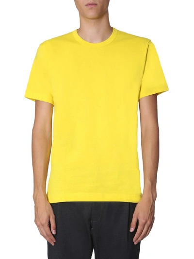 Shop Comme Des Garçons Shirt Crewneck T In Yellow