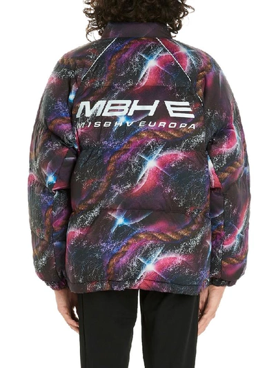 Shop Misbhv Galaxy Down Jacket In Multi