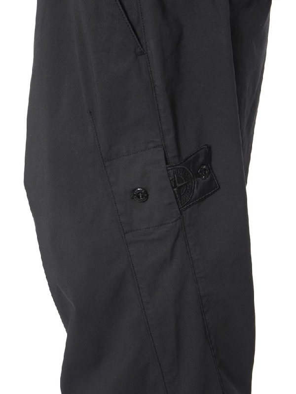 Stone Island Shadow Project Slim Fit Pants In Black | ModeSens