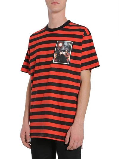 Shop Givenchy Striped Crewneck T In Multi