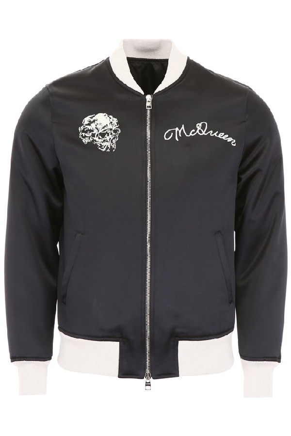 alexander mcqueen bomber jacket