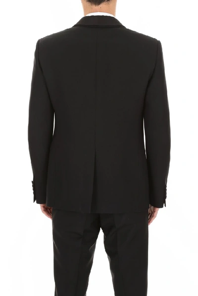 Shop Alexander Mcqueen Tuxedo Jacket In Black