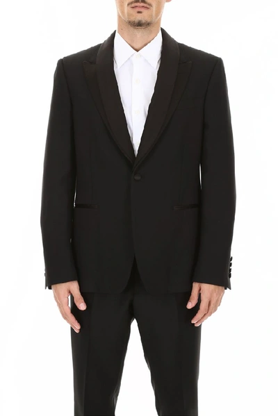 Shop Alexander Mcqueen Tuxedo Jacket In Black