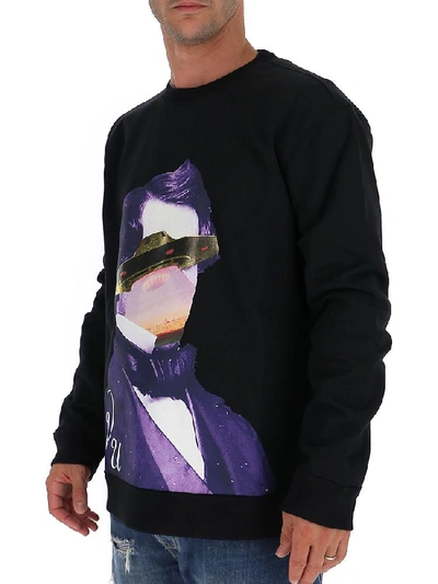 Shop Valentino X Undercover Graphic Print Sweatshirt In Black