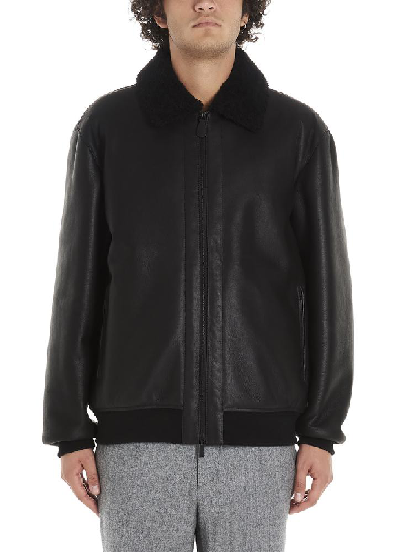 Z Zegna Jacket In Black Modesens