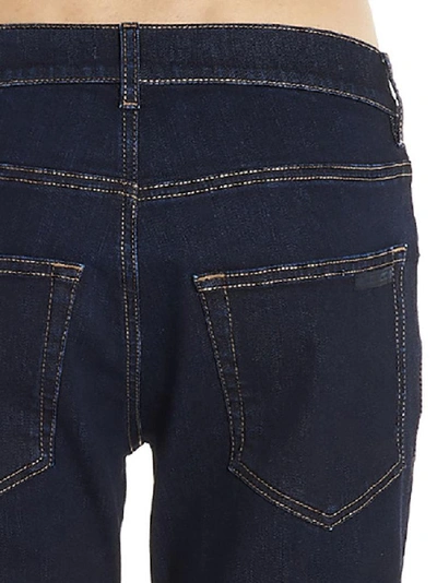 Shop Prada Classic Slim Fit Jeans In Blue