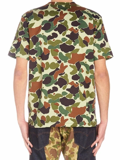 Shop Junya Watanabe Camouflage T In Multi