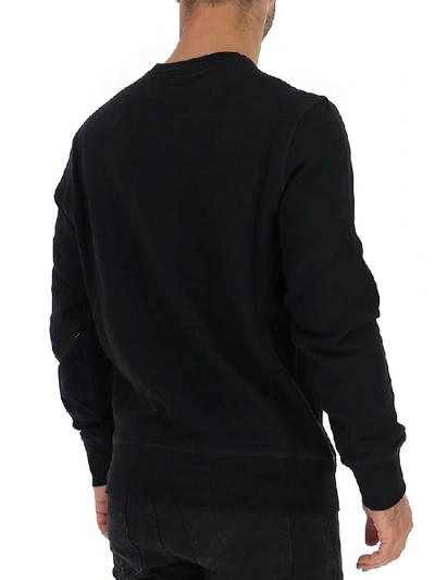 Shop Alexander Mcqueen Logo Embroiderd Sweatshirts In Black