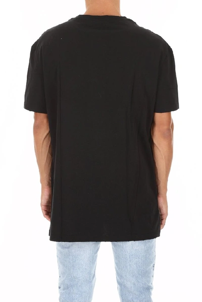 Shop Balmain Apocalypse Print T In Black