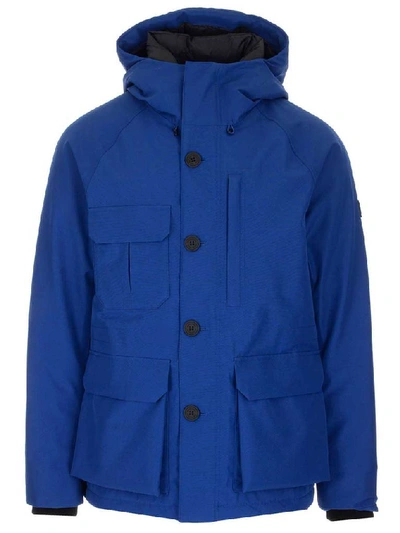 Shop Woolrich Storm Mountain Jacket In Blue