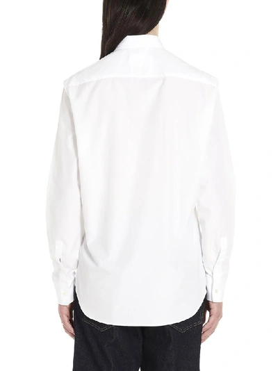 Shop Maison Margiela Fragile Shirt In White