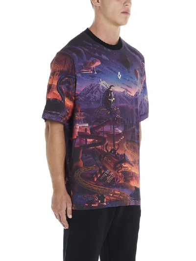 Shop Marcelo Burlon County Of Milan Fantasy Print T-shirt In Multi