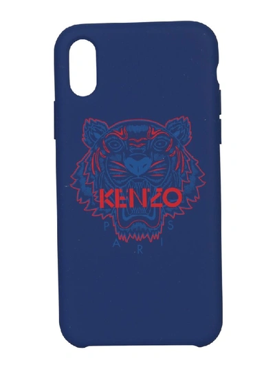 Shop Kenzo Tiger Iphone X/xs Case In Blue