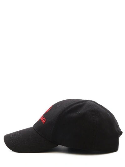 Shop Balenciaga Bb Mode Cap In Black