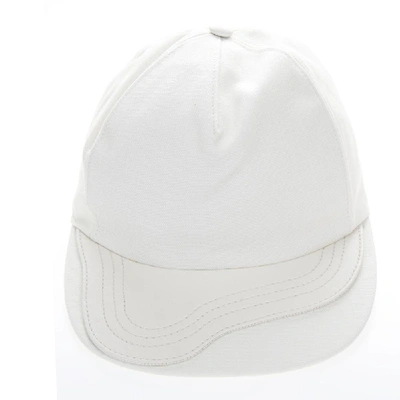 Shop Dior Homme Buckle Baseball Cap In White