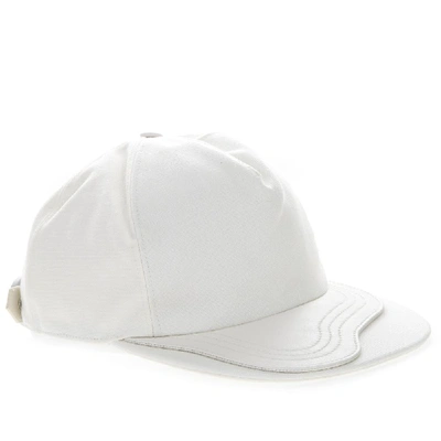 Shop Dior Homme Buckle Baseball Cap In White