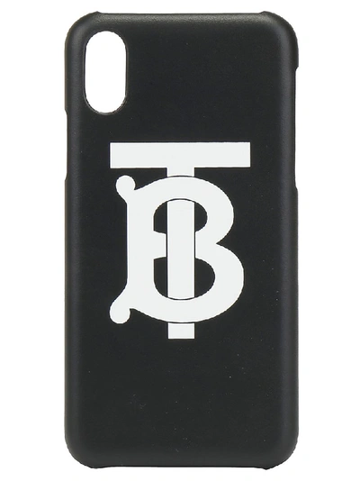 Burberry Monogram Motif Leather Iphone X/xs Case In Black | ModeSens