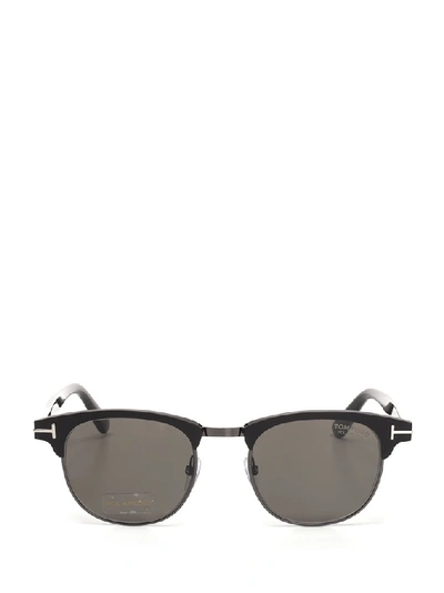 Shop Tom Ford Eyewear Laurent Sunglasses In Black
