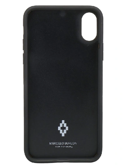 Shop Marcelo Burlon County Of Milan Cross 3d Iphone X Cover In Black