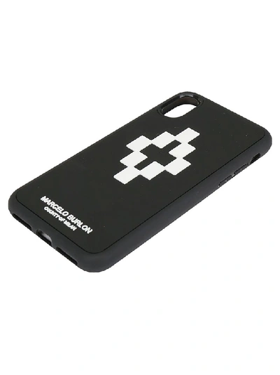 Shop Marcelo Burlon County Of Milan Cross 3d Iphone X Cover In Black