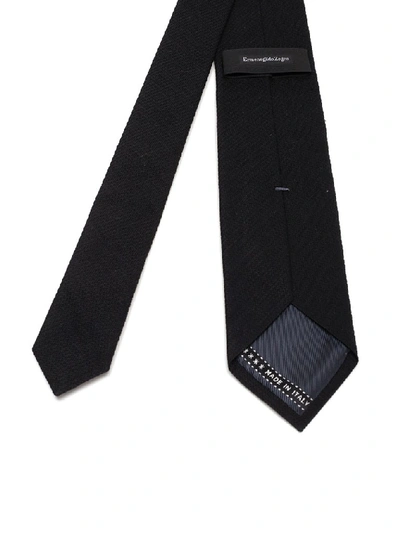 Shop Ermenegildo Zegna Pala 6 Tie In Black