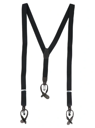 Shop Yohji Yamamoto Adjustable Braces In Black