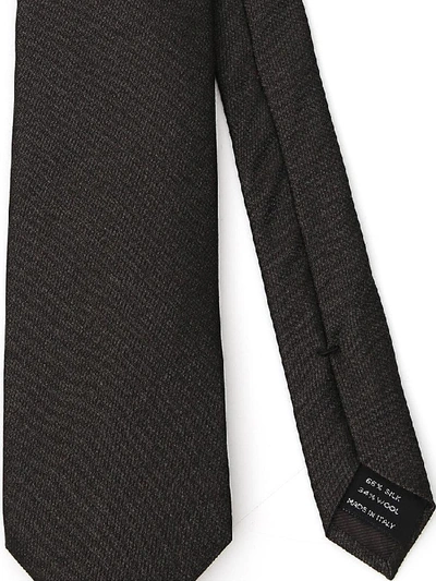 Shop Tom Ford Classic Tie In Brown