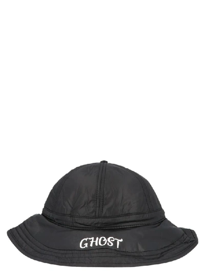 Shop Heron Preston Ghost Logo Hat In Black