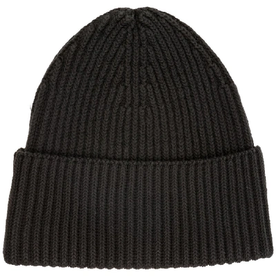 Shop Alexander Mcqueen Logo Beanie In Only One Size